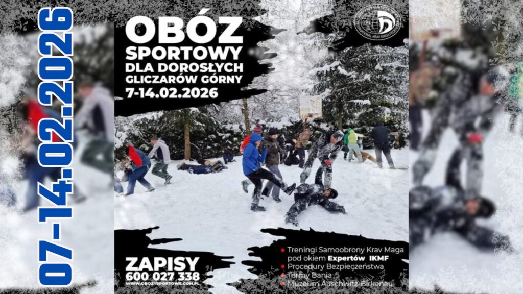 ZIMOWY OBÓZ SPORTOWY KRAV MAGA DLA DOROSŁYCH 2026 ZIMOWY OBÓZ SPORTOWY KRAV MAGA DLA DOROSŁYCH 2026