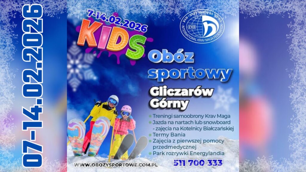 VII OBÓZ ZIMOWY DLA DZIECI I MŁODZIEŻY IKMF VII OBÓZ ZIMOWY DLA DZIECI I MŁODZIEŻY 2026 IKMF