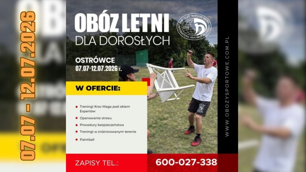 OBÓZ LETNI DLA DOROSŁYCH 2026